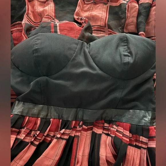 FOREVER 21 EXCLUSIVE WOMENS DRESS BLACK SLEEVELESS WEDDING FALL WINTER SZ M - Picture 6 of 8